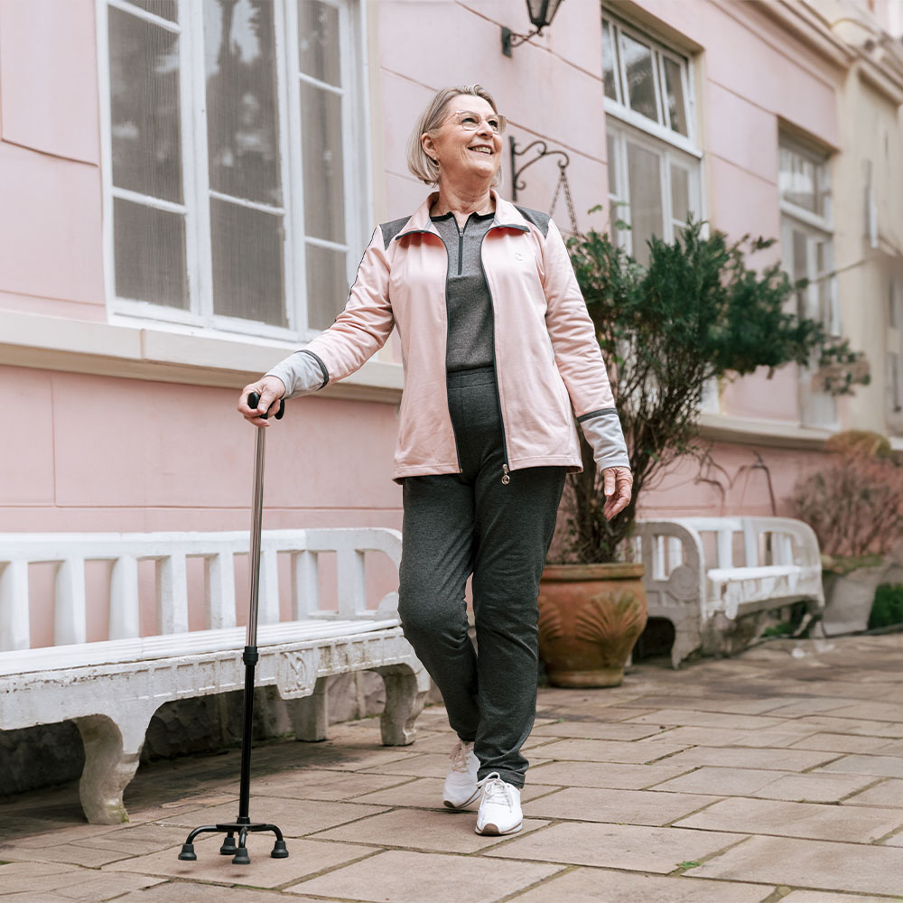 Bengala 4 Pontas com Regulagem de Altura até 90 Kg D9 Dellamed - Image 9